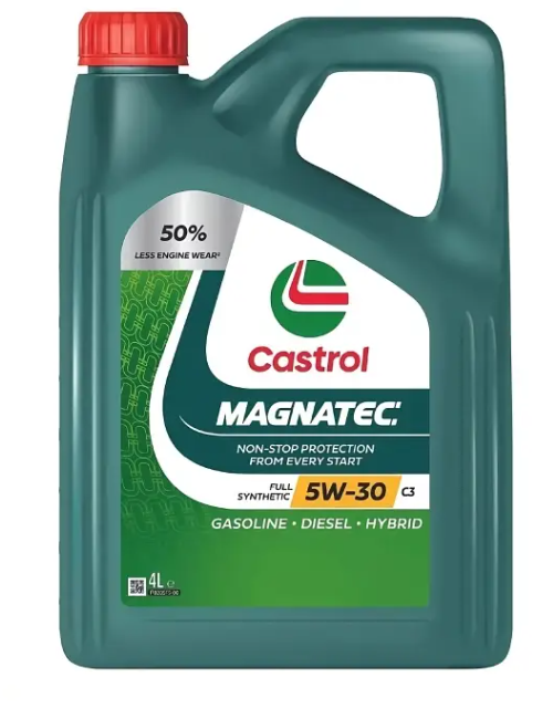 Envase de aceite CASTROL CASTROL MAGNATEC 5W30 FULL SINTETICO - GL 4LT grado 5W30 - Lubricentro Piloto